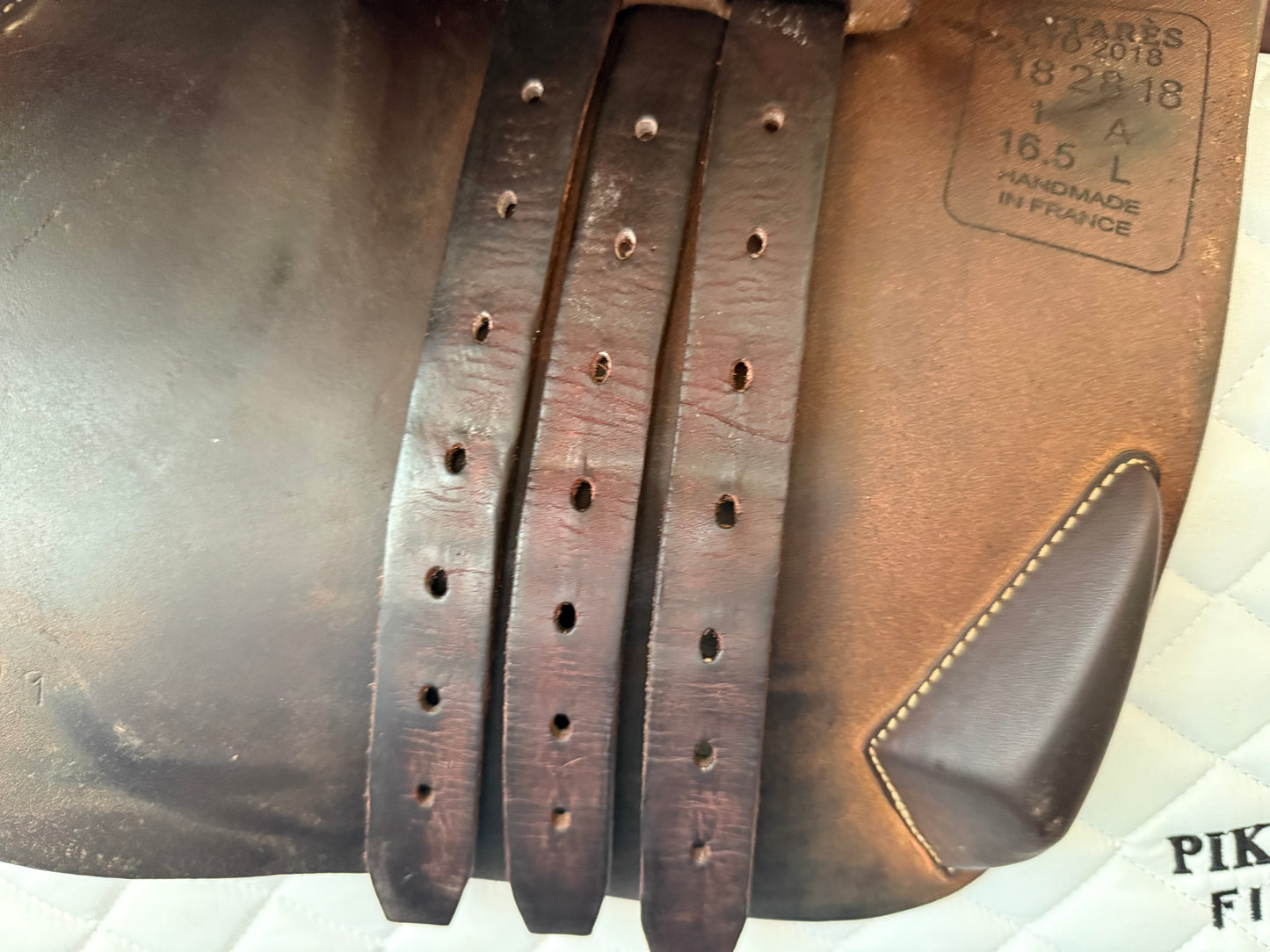 16.5 - 2018 Antares Limited Edition Saddle, 1A Flap, 4.75 Dot to Dot