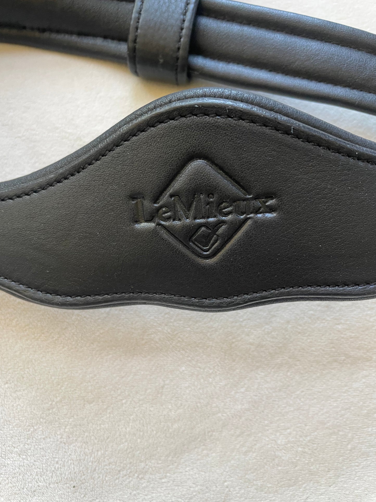 LeMieux Anatomic Leather, Black, New with Tags