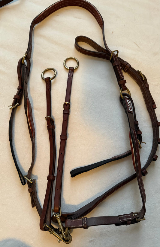 CWD Mademoiselle Raised Breastplate with Running, Size 3, New Without Tags