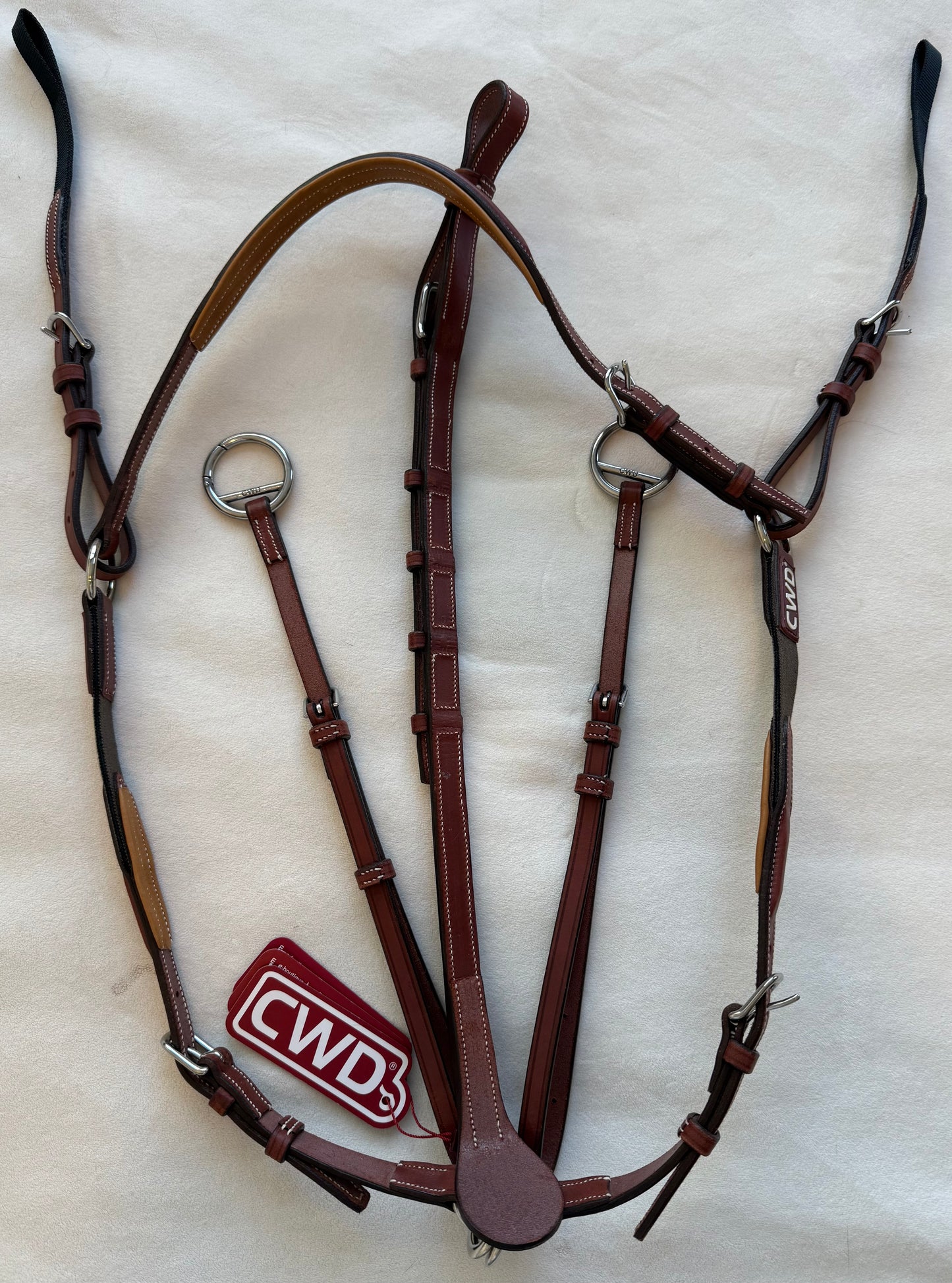 CWD Sport Color Raised Breastplate with Running Attachment (Size 2) - NWT (Retail $575)