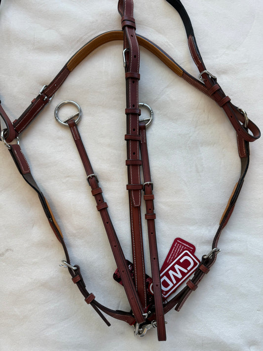 CWD Sport Color Raised Breastplate with Running Attachment (Size 2) - NWT (Retail $575)
