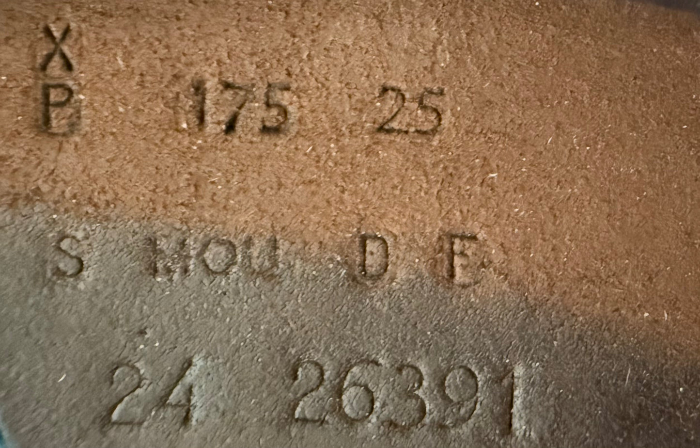 17.5 - 2024 Butet Practice Saddle, Standard Tree - Demo Condition