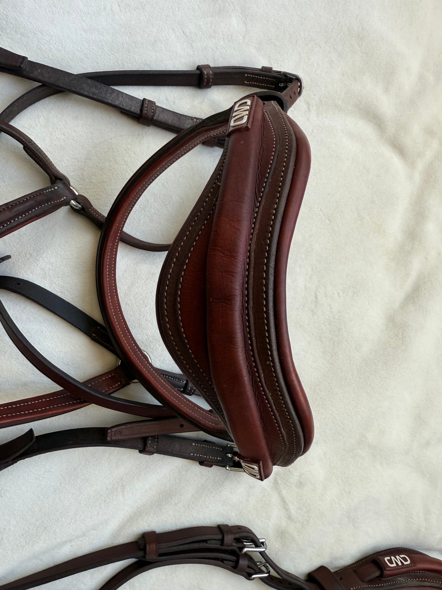 CWD Anatomic Figure 8 Noseband Bridle, Size 2 - Excellent Condition
