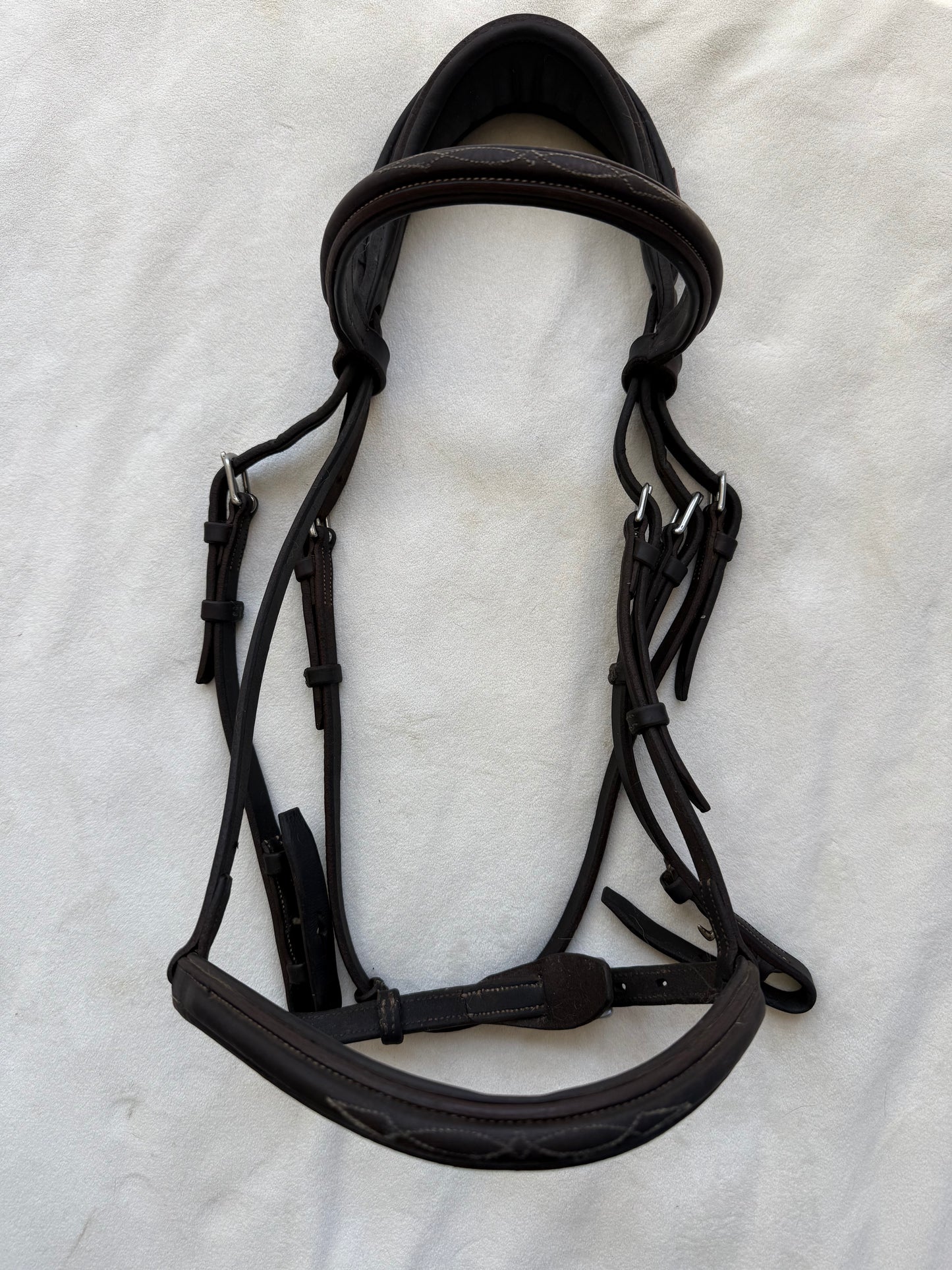 CWD Anatomic French Noseband Bridle, Size 2 - Nice Condition