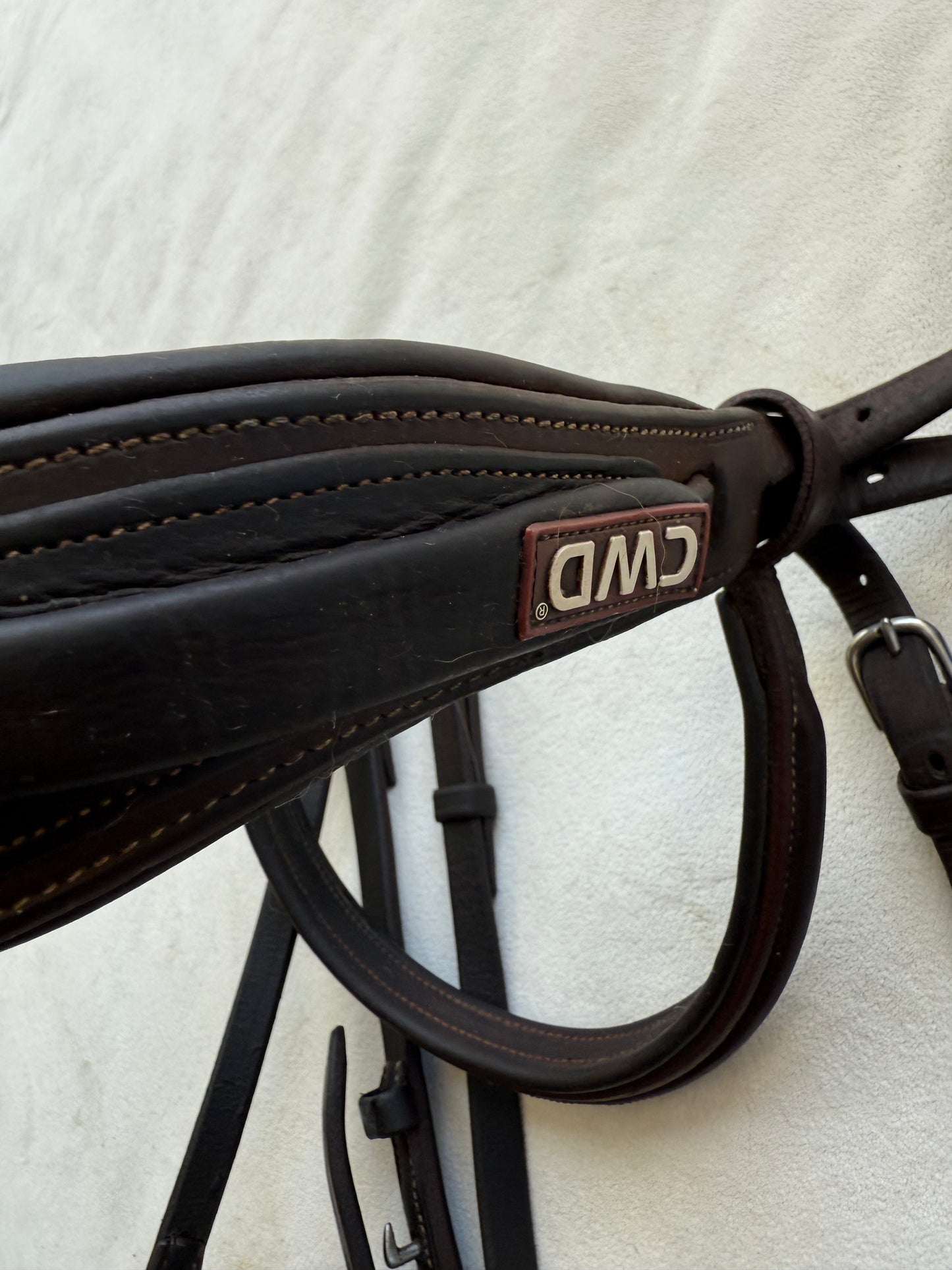 CWD Anatomic French Noseband Bridle, Size 2 - Nice Condition