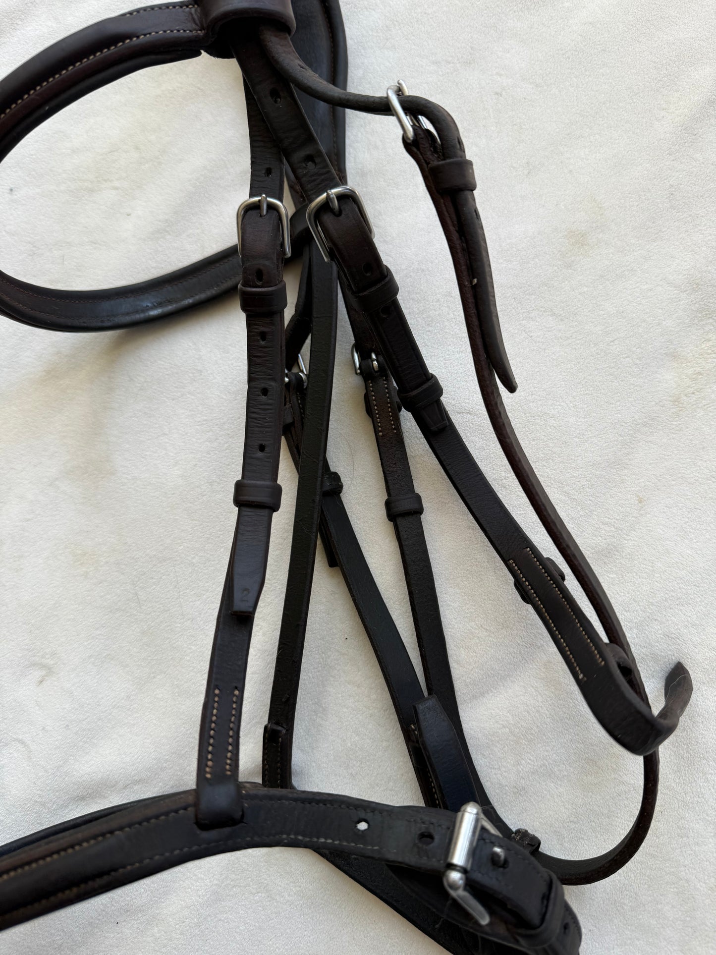CWD Anatomic French Noseband Bridle, Size 2 - Nice Condition
