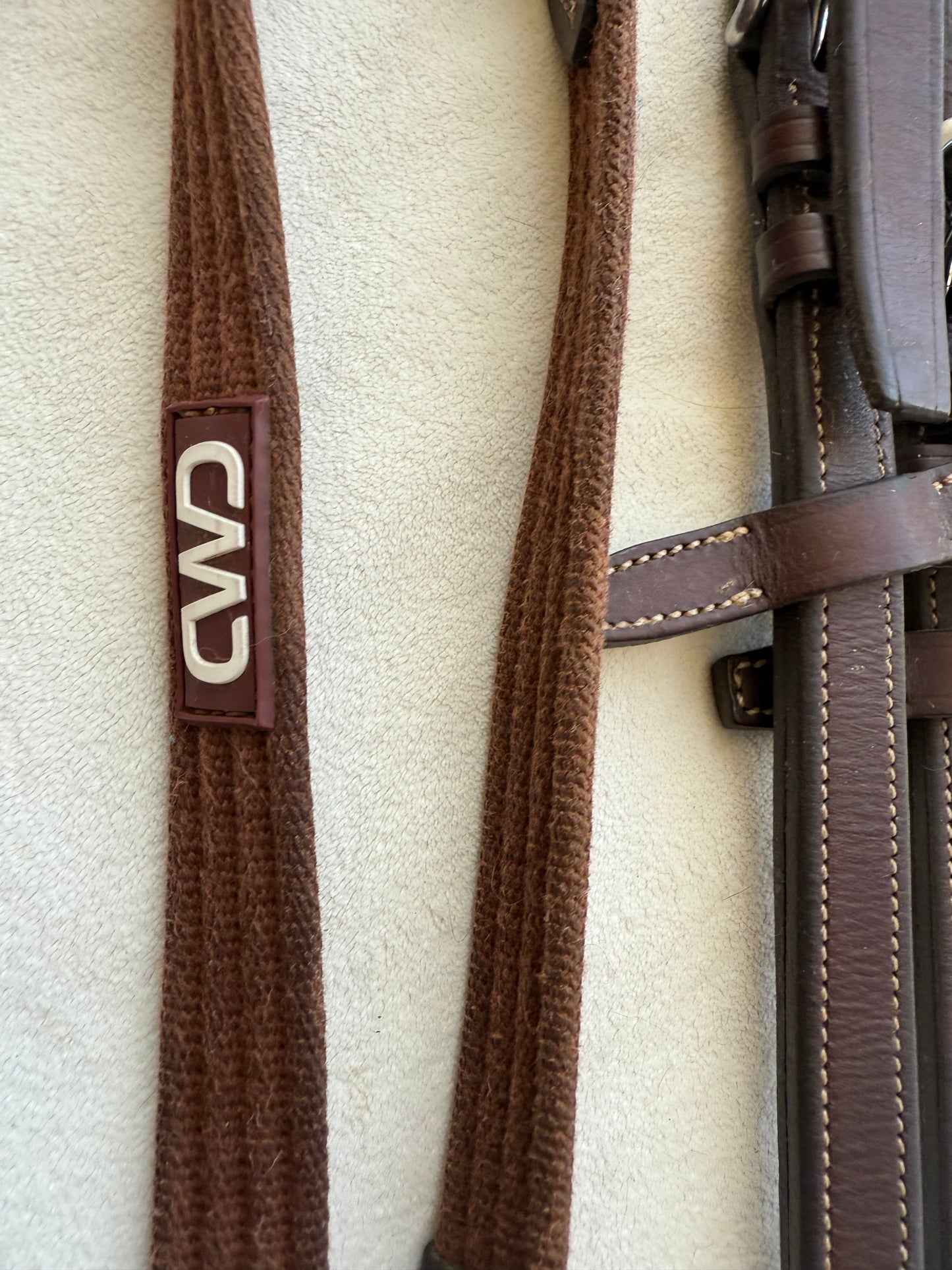 CWD Webbed Reins, Size 1, Excellent Condition