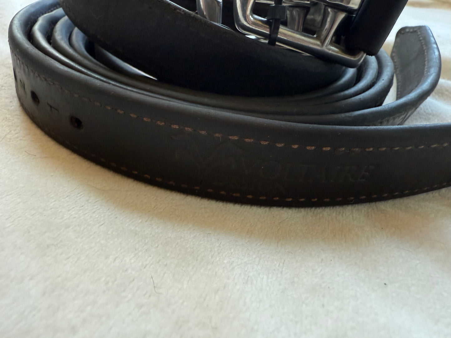 Voltaire Stirrup Leathers, Nice Condition, 145cm/58” - Used