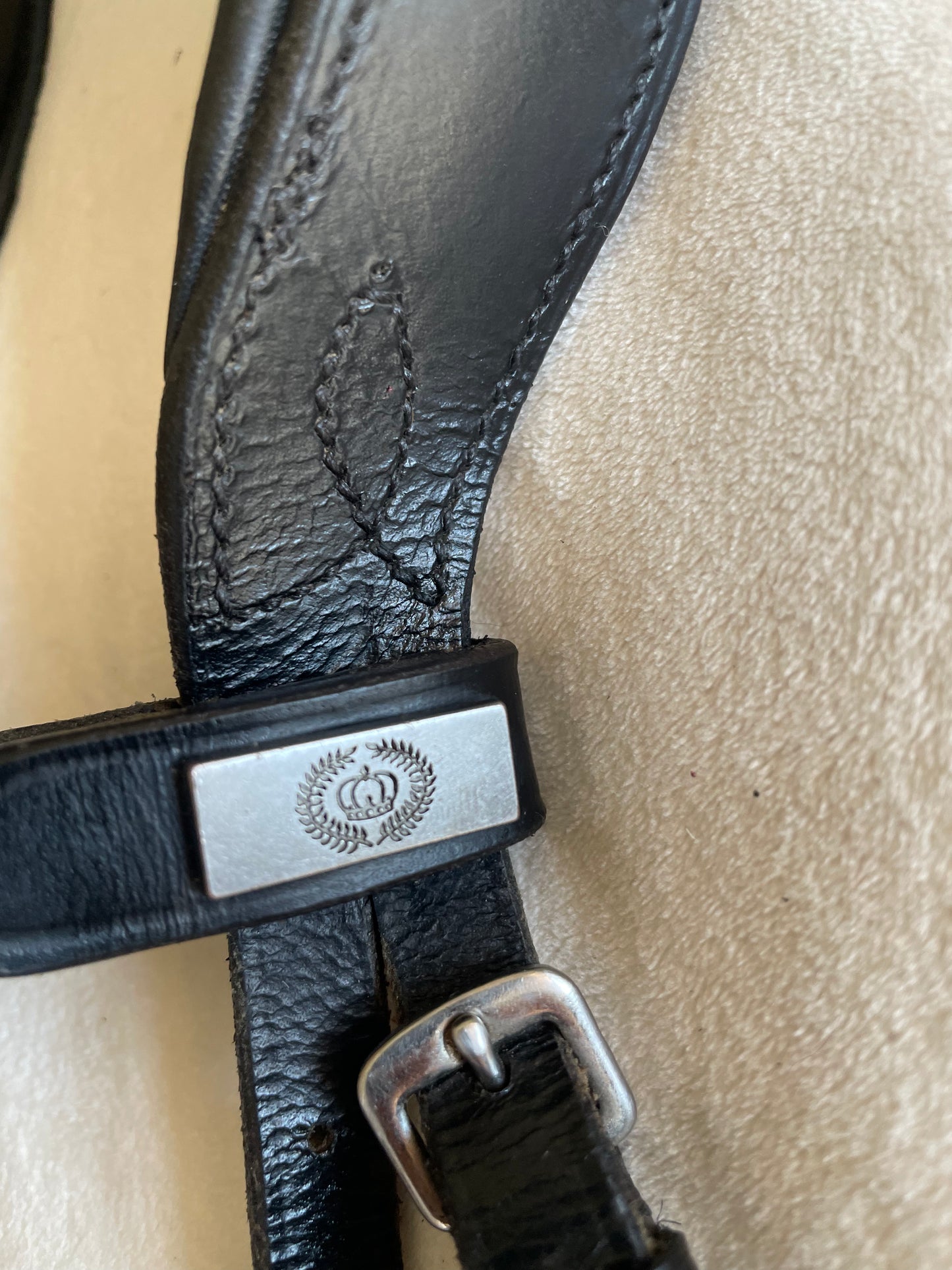 PS of Sweden Wellington Bridle, Black, Bit Clips - Very Nice
