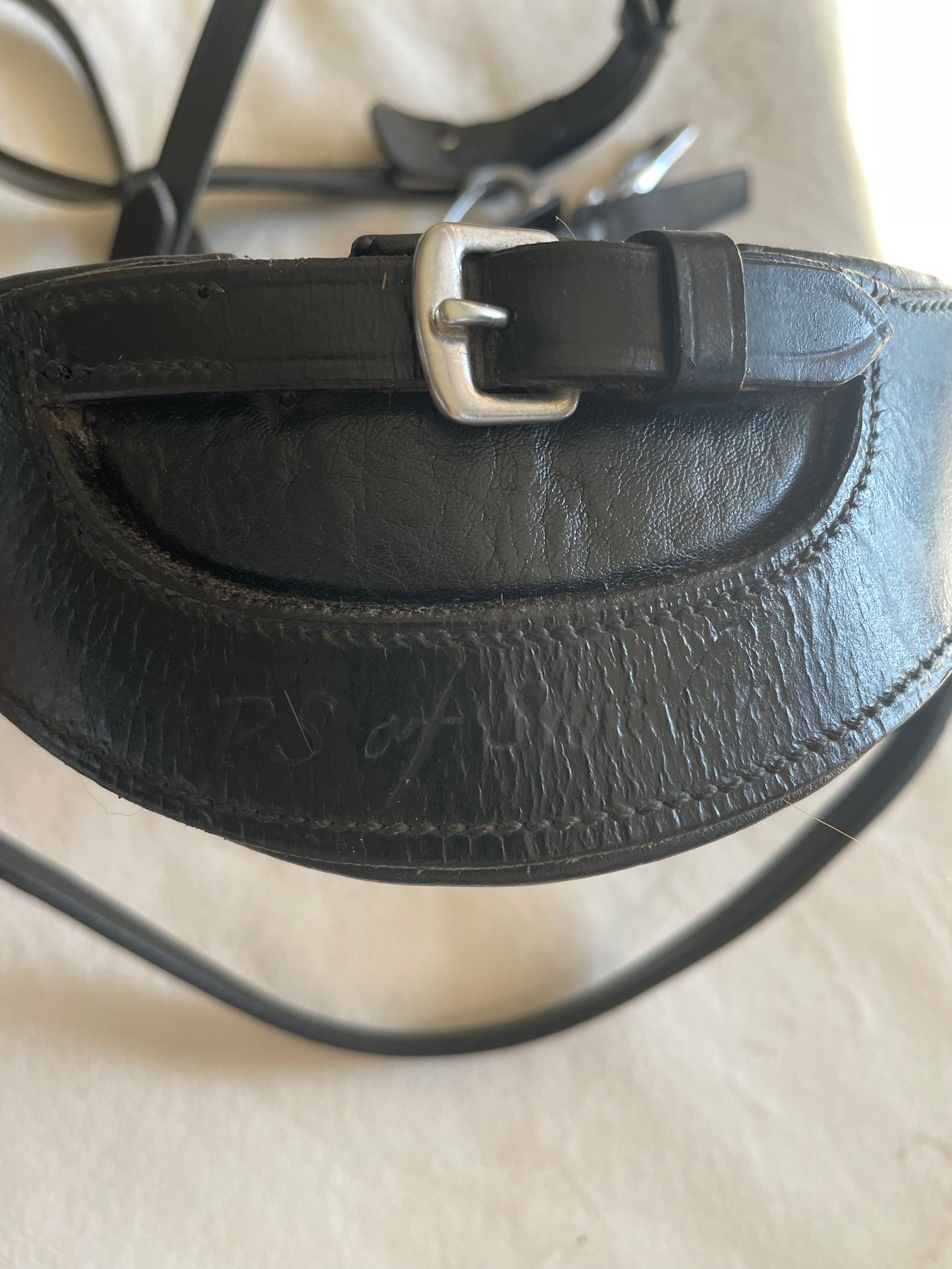 PS of Sweden Wellington Bridle, Black, Bit Clips - Very Nice
