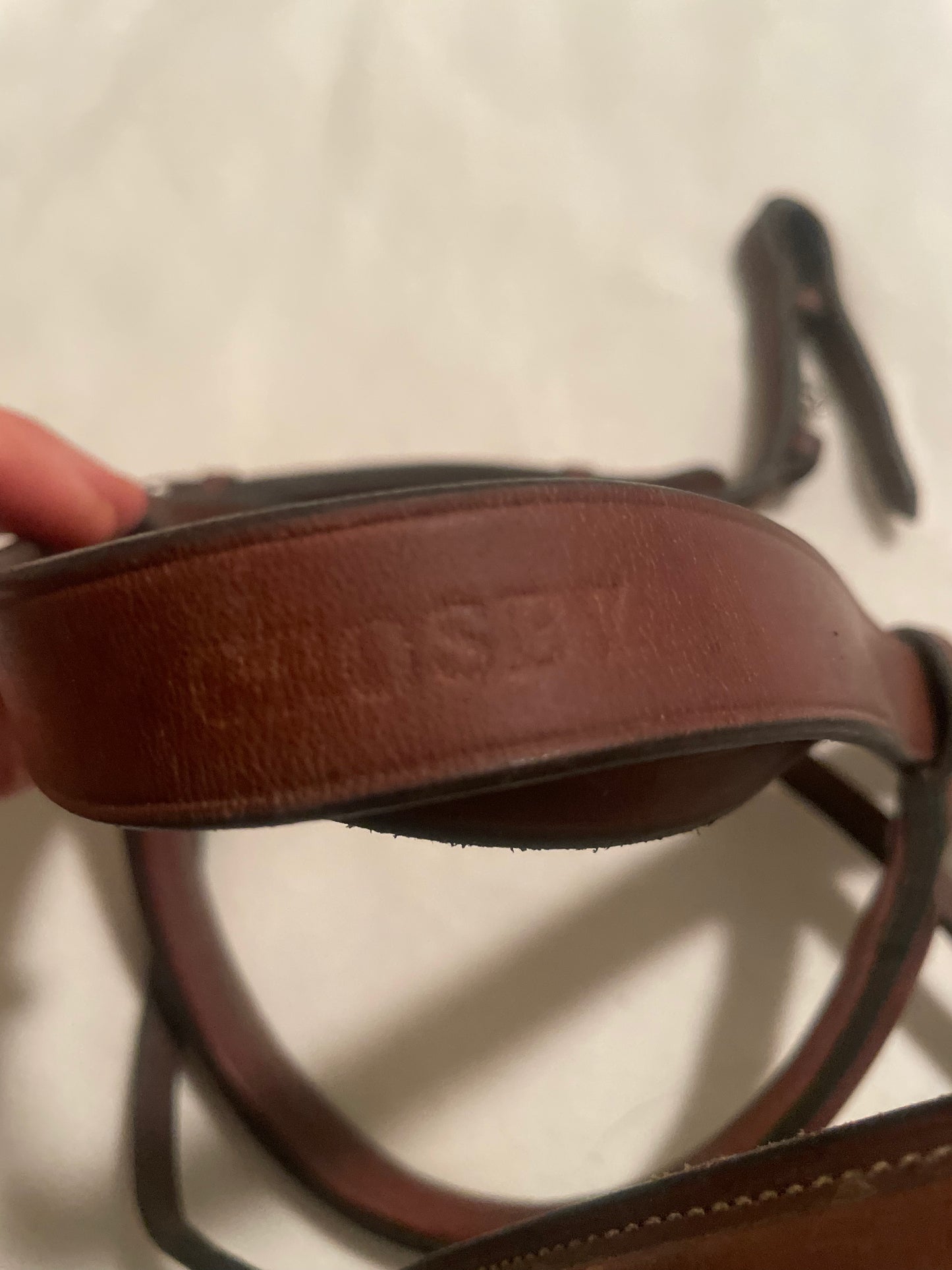 Crosby Cob Bridle, Very Nice Condition