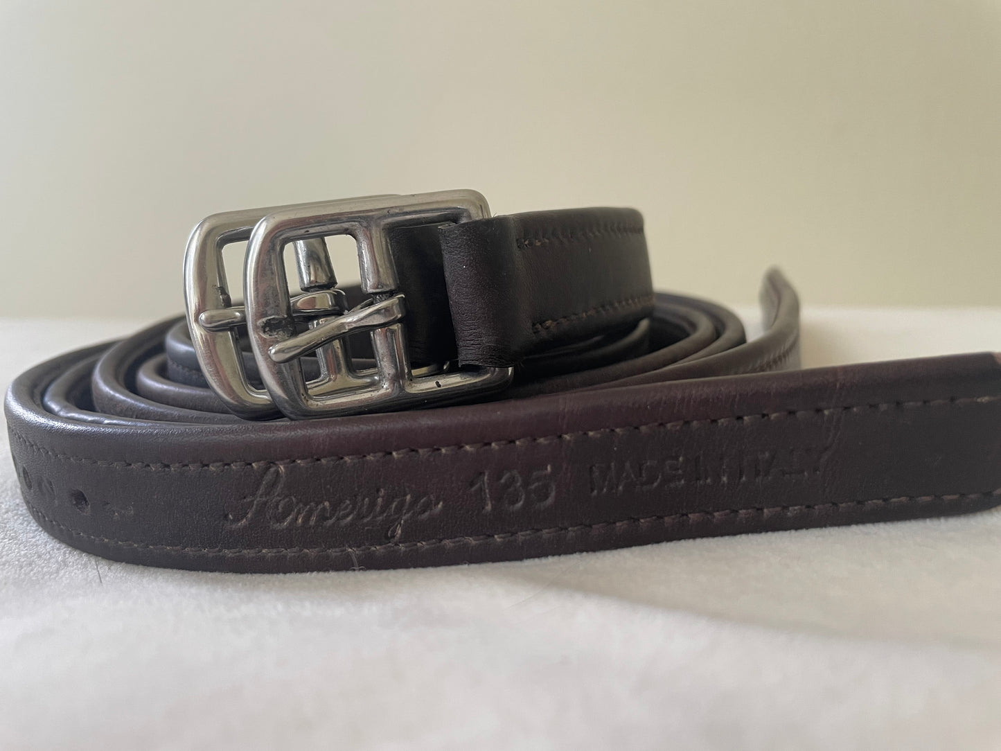 Bruno Delgrange Stirrup Leathers