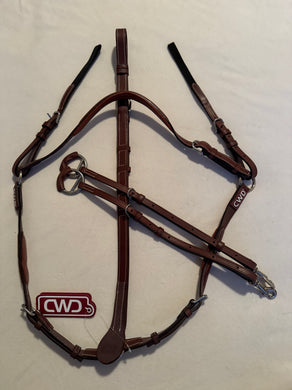 CWD Raised Bridge Breastplate with Running Attachment, Size 2, New With Tags