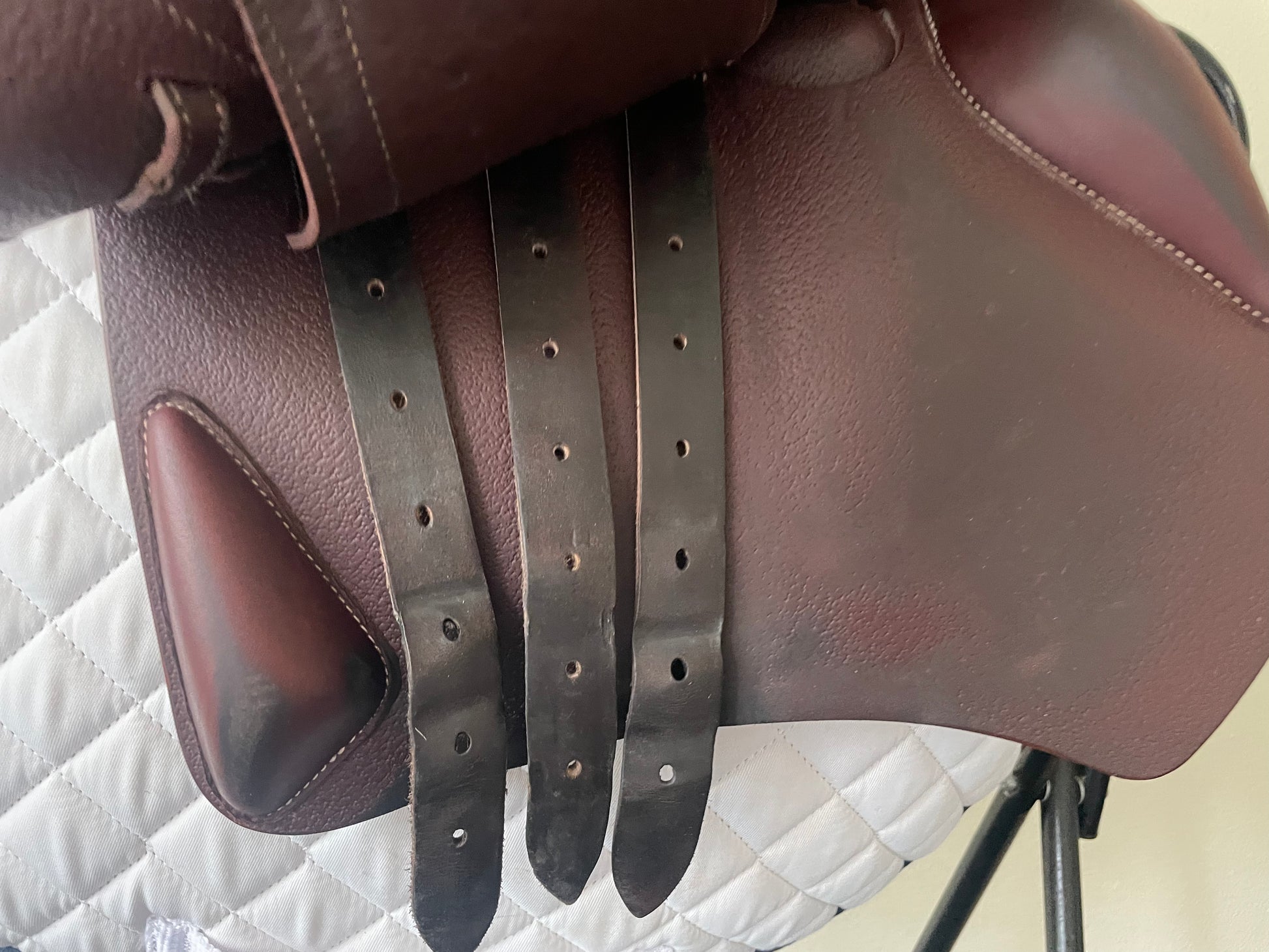 17" Devoucoux Biarritz Lab 2A Flap Saddle