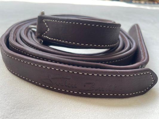 Butet Calf Lined Stirrup Leathers, Cachou, 140/56” - New Condition