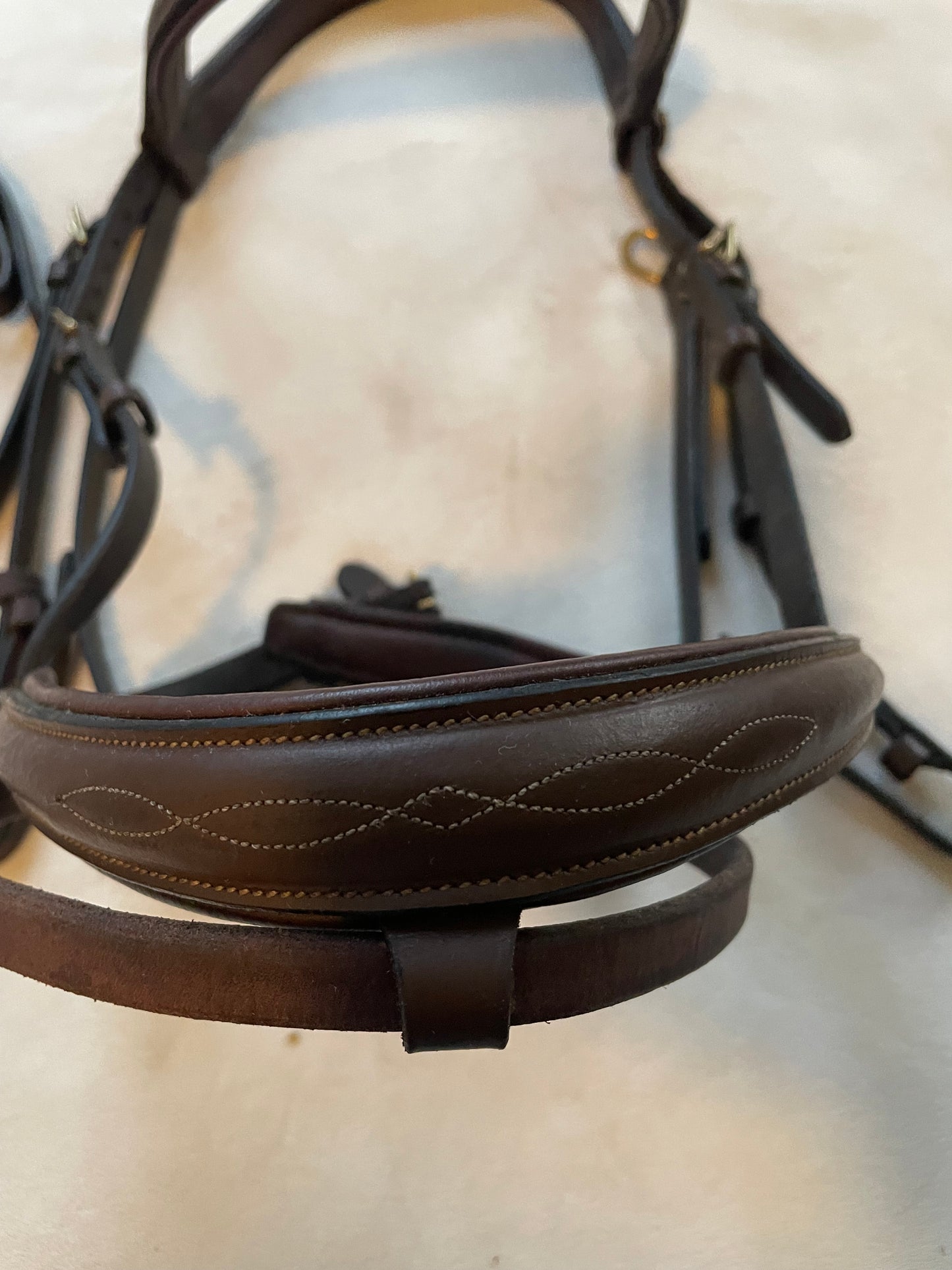 HFI Pony Bridle and Breastplate, Nice Quality, Brass Fasteners