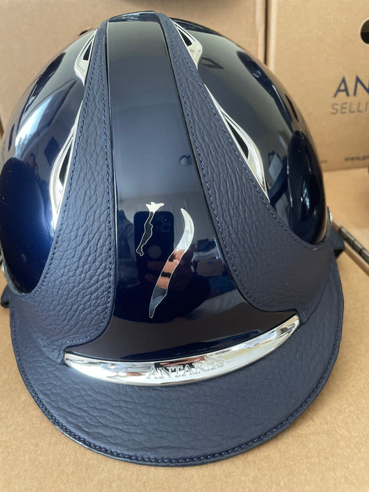 Antares Premium Blue Glossy Helmet - Size S (54-56.5”)