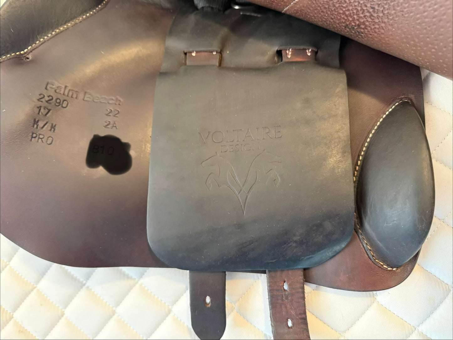 17" - 2022 Voltaire Palm Beach, 2A Flap, Pro Panel w/ D10, Second Skin, Buffalo - Very Nice!