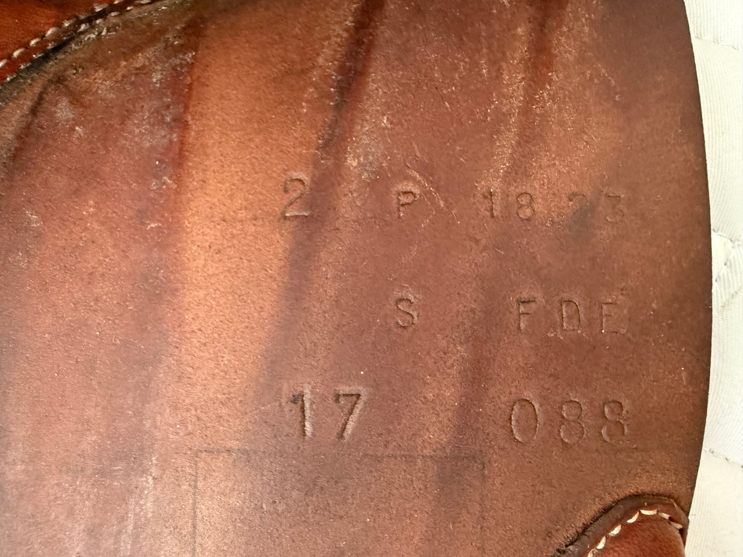 18 - 2017 Butet Premium, 2 (Straight) Flap, 4.25” Dot-to-Dot, Full Calf