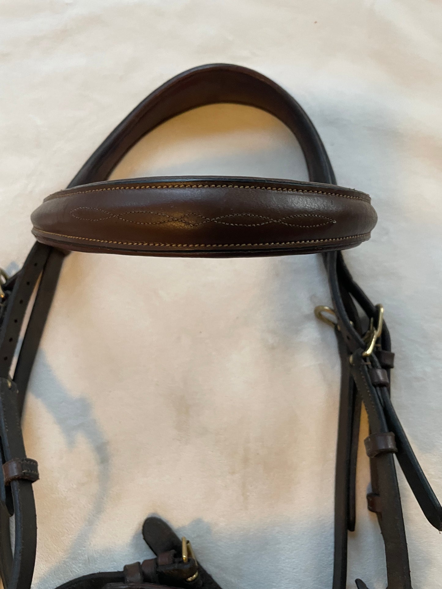 HFI Pony Bridle and Breastplate, Nice Quality, Brass Fasteners