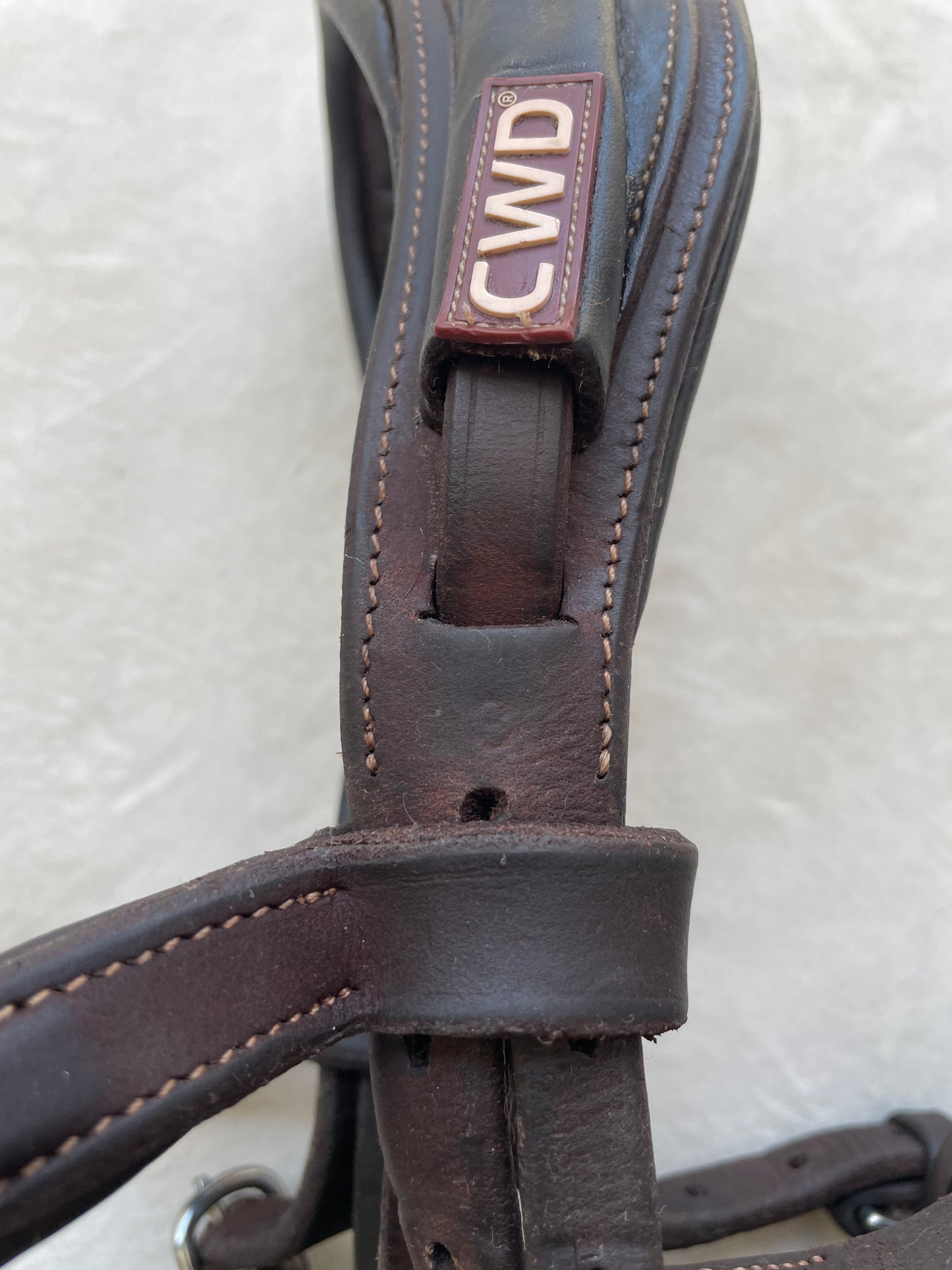 CWD Anatomic Bridle with Fancy Stitching, Size 3, Very Nice Condition