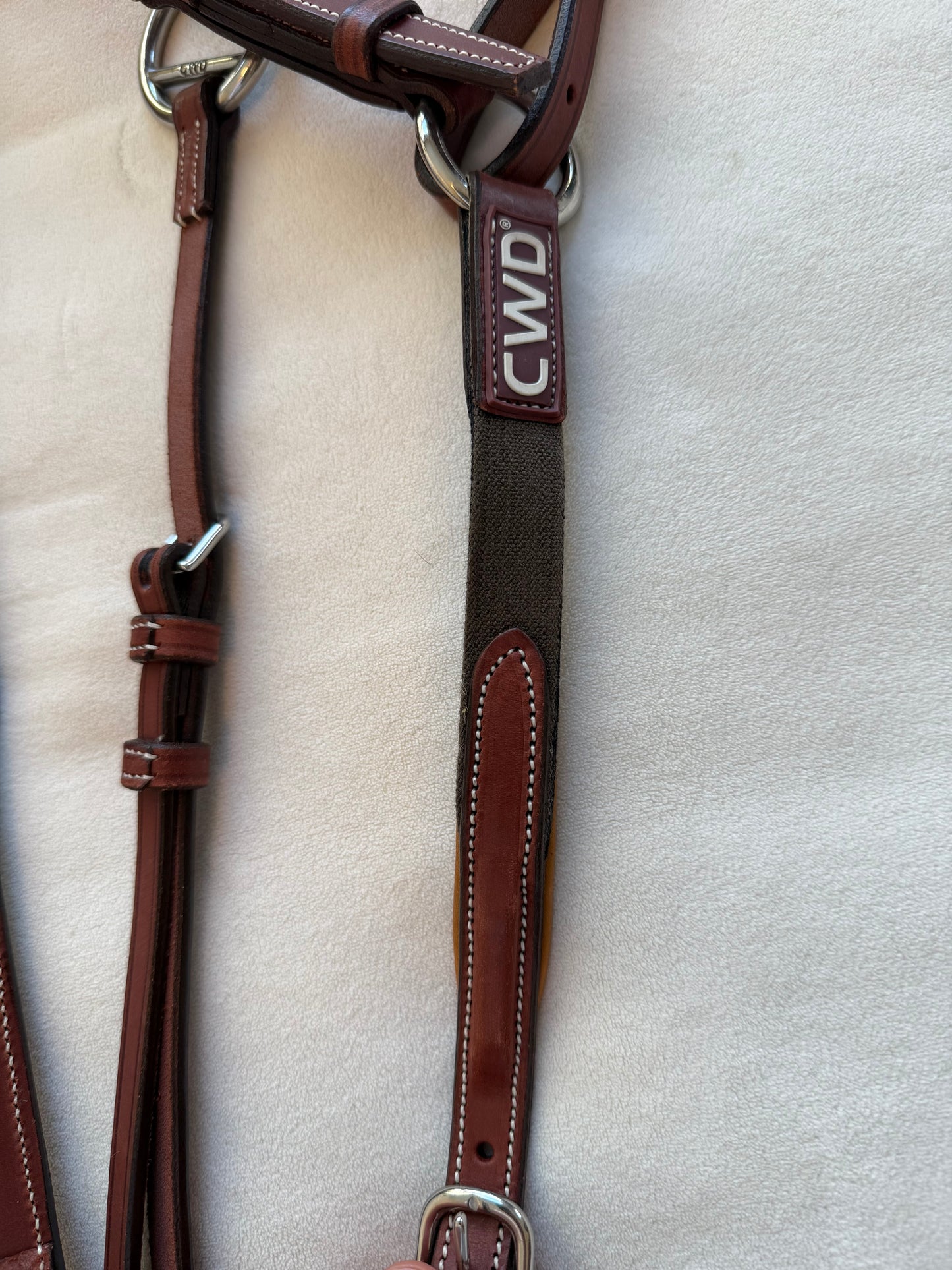 CWD Sport Color Raised Breastplate with Running Attachment (Size 2) - NWT (Retail $575)