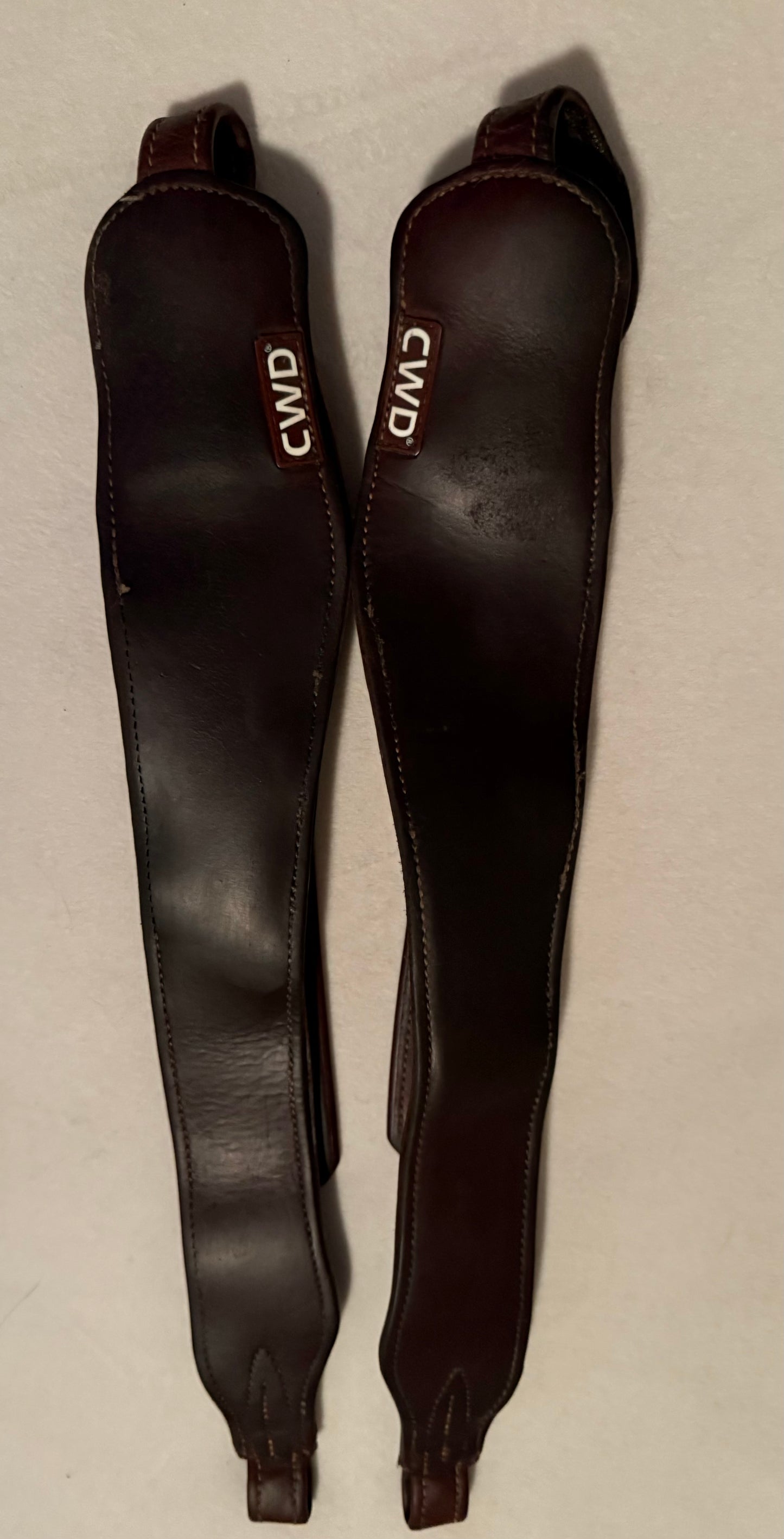 CWD So Jump Stirrup Leathers, Size Medium, Used Condition