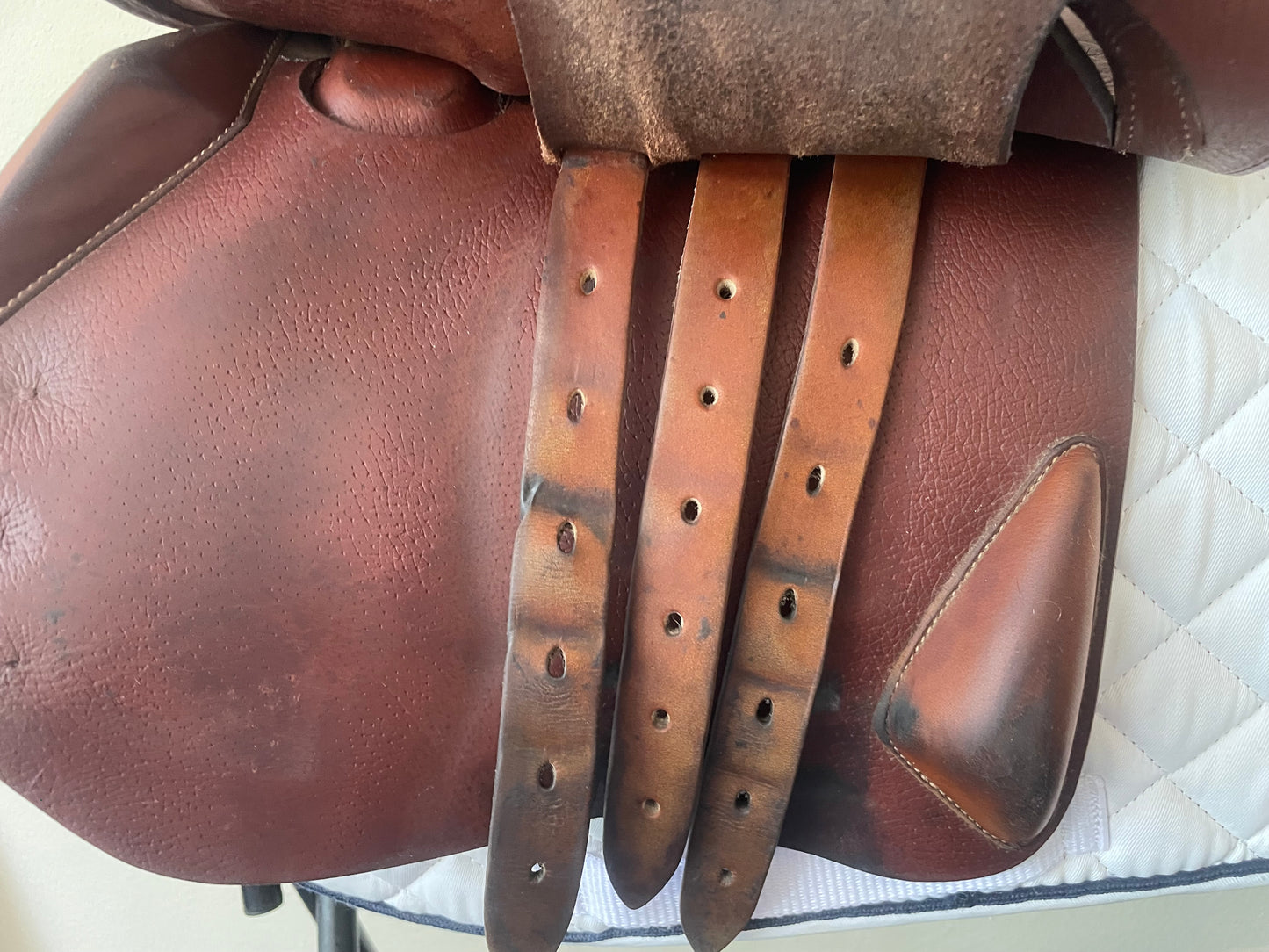 18 - 2012 Devoucoux Oldara, 2A Flap, 4.75 Dot to Dot, Buffalo Leather - Very Nice