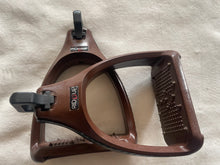 Rid’ Up Safety Stirrups - Chocolate Brown - Demo/New