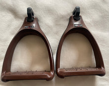 Rid’ Up Safety Stirrups - Chocolate Brown - Demo/New