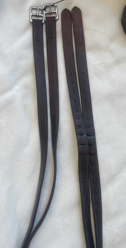 CWD Children’s Stirrup Leathers, Size 100cm/40” - Good Used Condition