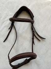 CWD French Noseband Bridle with Fancy Stitching - See Description