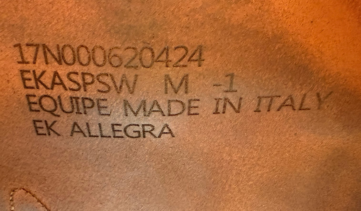 17 - 2024 Equipe Allegra, Normal/Forward Flap, Medium - Exceptional Condition