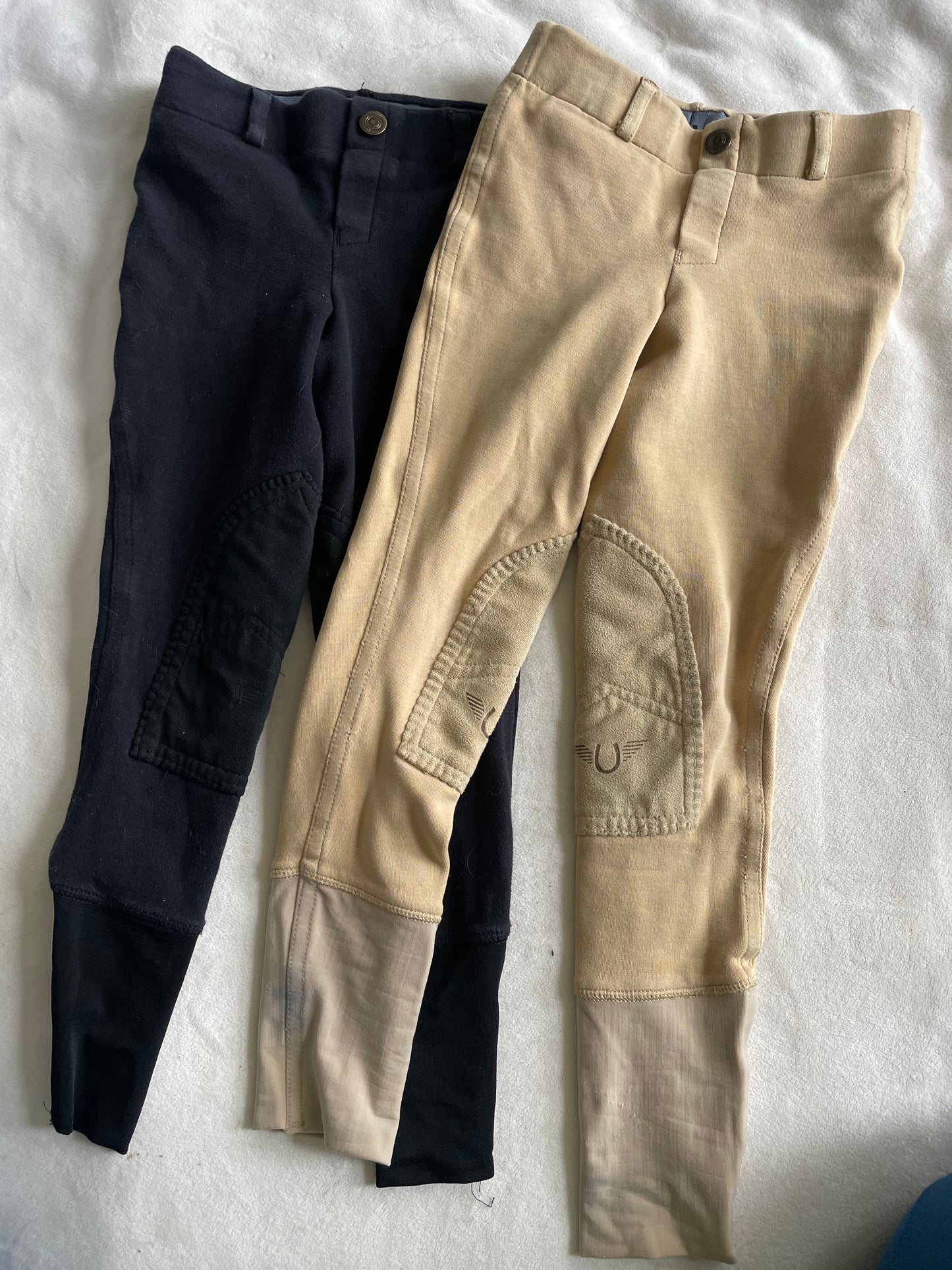 Horze Kids Size 4/5 Riding Breeches x2 - Good Condition