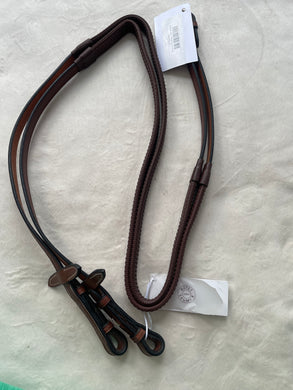 Butet Rubber Reins, 16mm - New with Tags