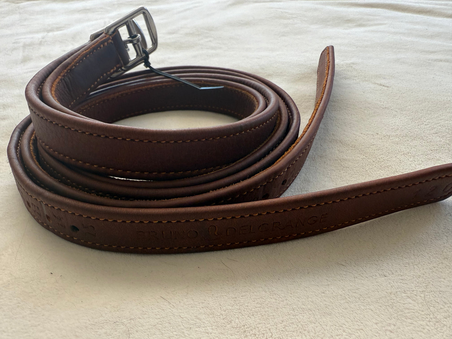 Bruno Delgrange Stirrup Leathers, 120cm / 48” - Nearly New
