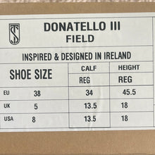 Tredstep Ireland Donatello III Field Boot (Size 38 or Womens 8 US) New in Box