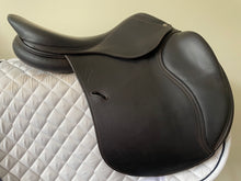 17.5 - Antares Custom Saddle, Dark Brown - Excellent Condition