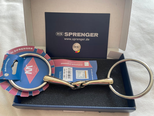 HS Sprenger Ultra Sensogan Loose Ring Snaffle Bit - New in Box