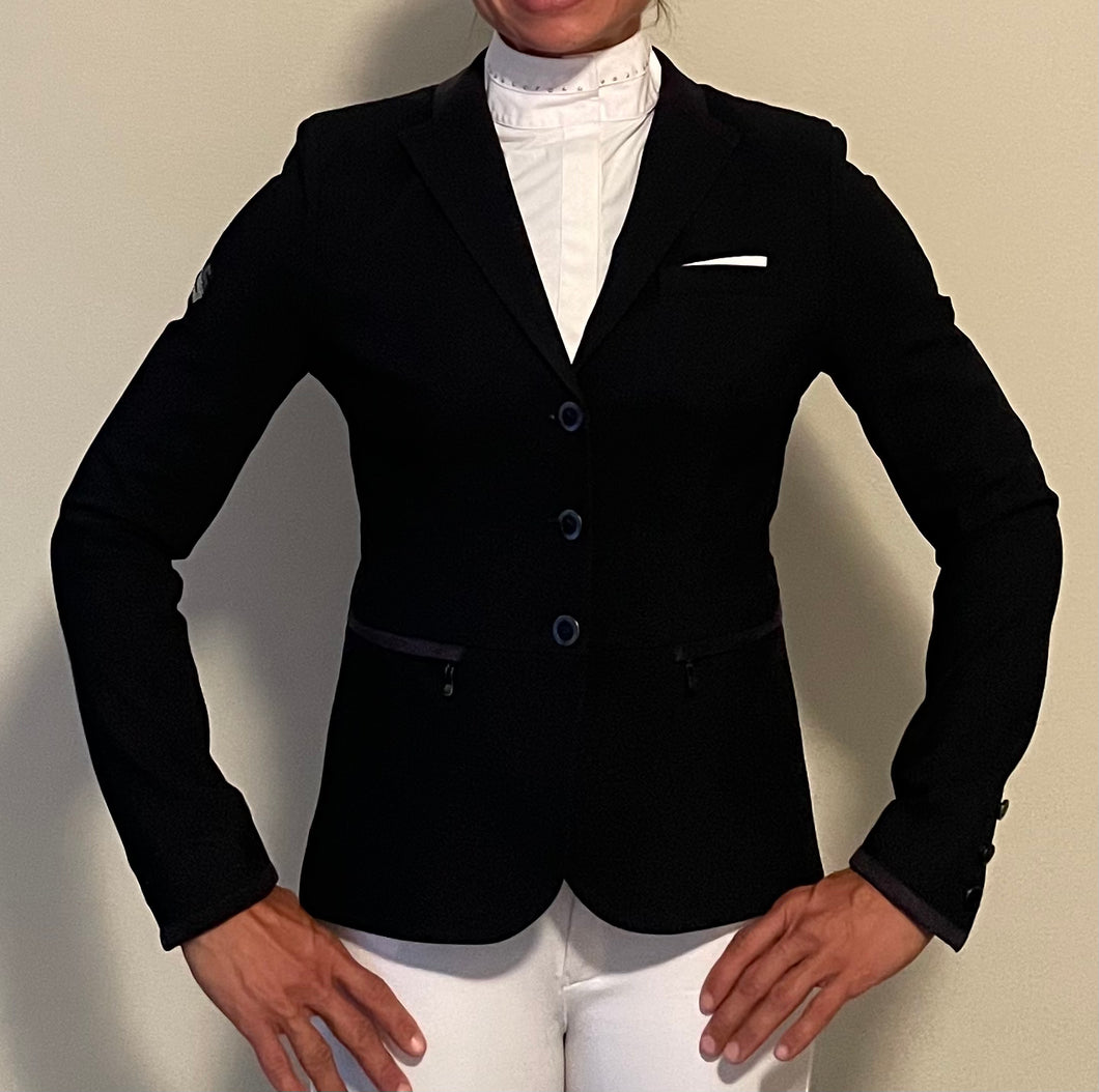 Samshield Victorine Show Jacket, Navy, Size 38 (US 4-6) - New with Tags