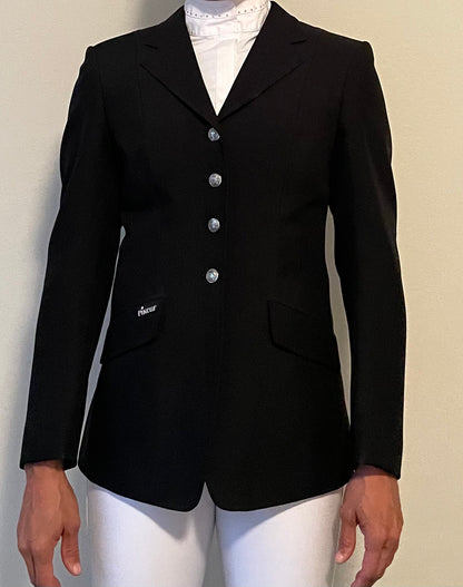 Pikeur Diana Four Button Dressage Coat, Size 6, Black - Used 1x